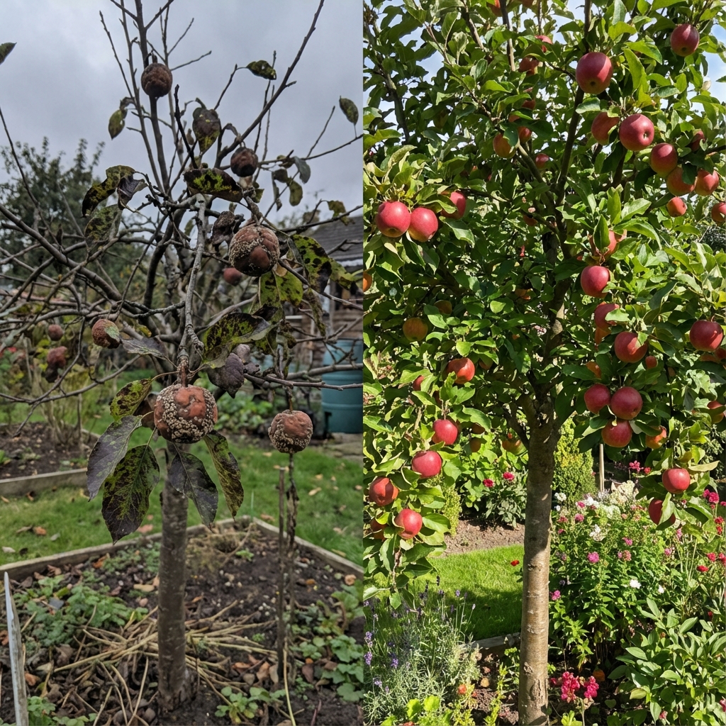 Лечение яблони